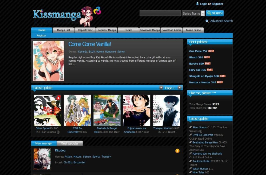 Introduction to KissManga